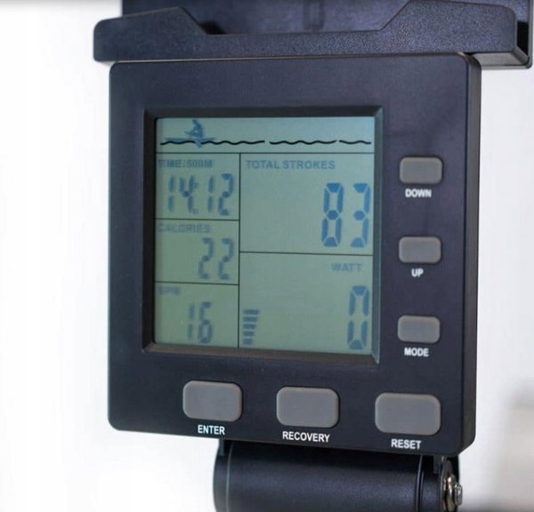 Κωπηλατική μηχανή αέρα Kingston R385 BH Fitness με οθόνη LCD