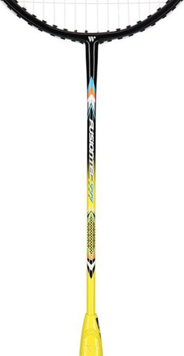 WISH FUSIONTEC 777K ZESTAW RAKIET DO BADMINTONA LIMONKOWY+CZERWONY+LOTKI 3 SZT WISH uniwersalny