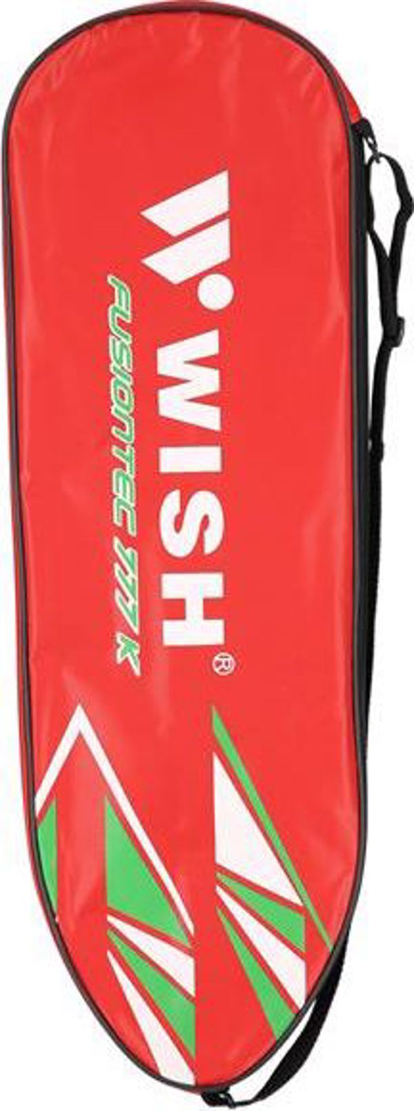 WISH FUSIONTEC 777K ZESTAW RAKIET DO BADMINTONA LIMONKOWY+CZERWONY+LOTKI 3 SZT WISH uniwersalny