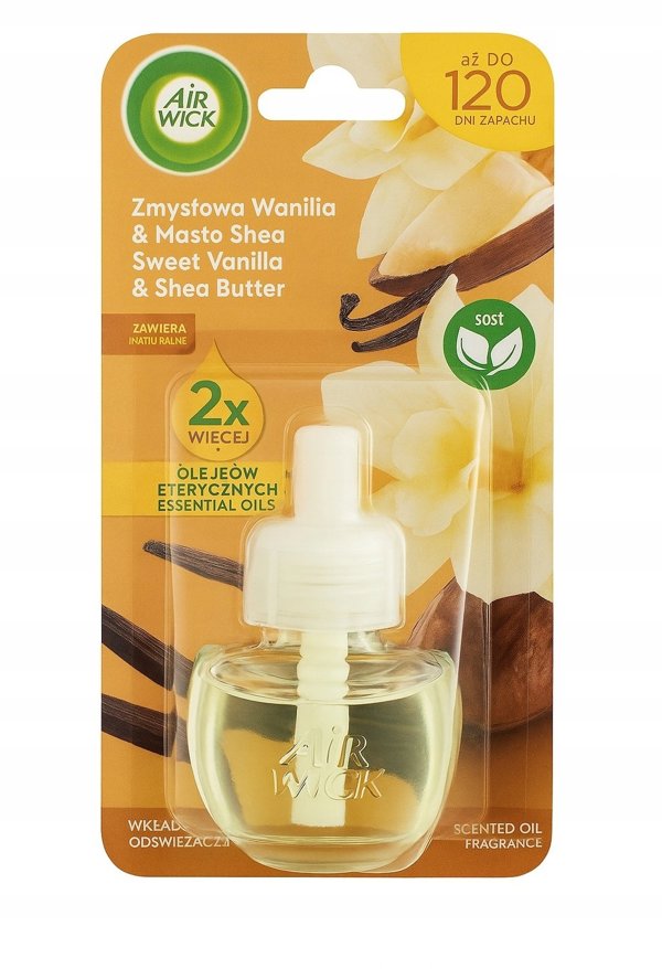 Wklad do elektrycznego odswiezacza AIR WICK wanilia-maslo shea 19ml