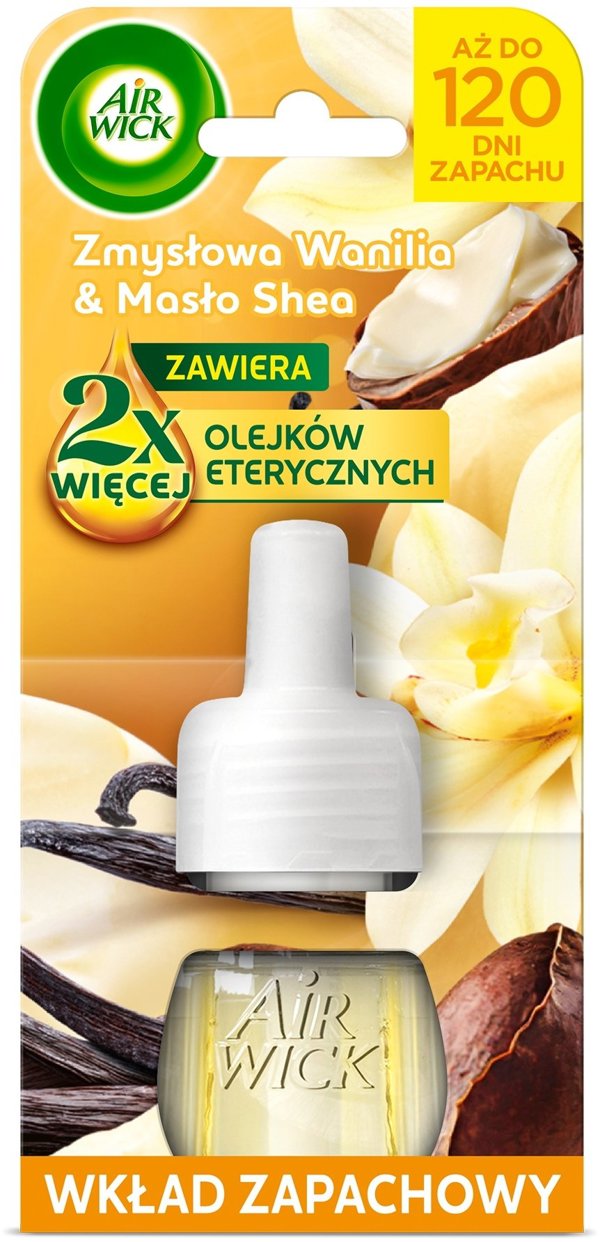 Wklad do elektrycznego odswiezacza AIR WICK wanilia-maslo shea 19ml