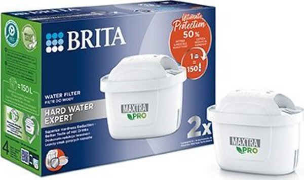 Brita Φίλτρο Νερού Maxtra Pro Hard Water Expert, 2 Τεμάχια