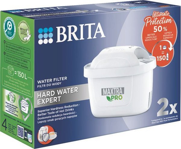 Brita Φίλτρο Νερού Maxtra Pro Hard Water Expert, 2 Τεμάχια