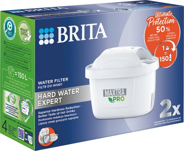 Brita Φίλτρο Νερού Maxtra Pro Hard Water Expert, 2 Τεμάχια