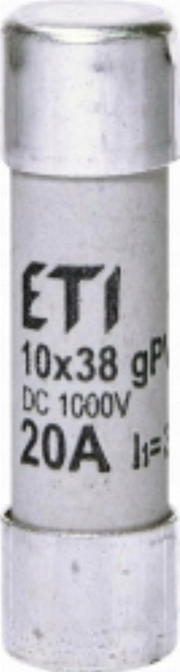 Wkladka bezpiecznikowa cylindryczna PV 10x38mm 20A gPV 1000V DC CH10 002625085