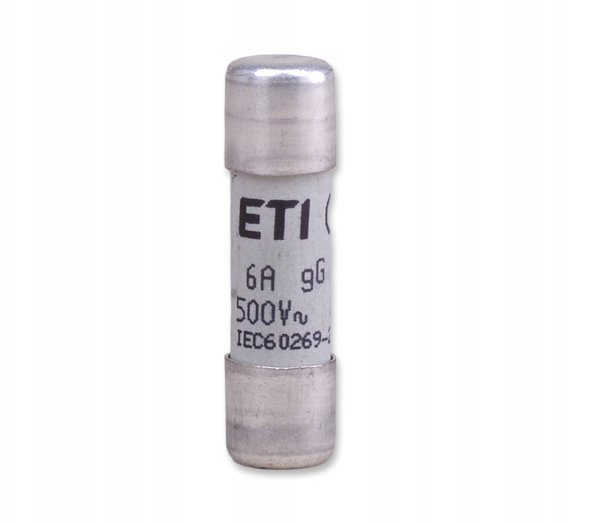 Κυλινδρική ασφαλειοθήκη Eti-Polam 002651015 CH10x38 gG 6A/500V