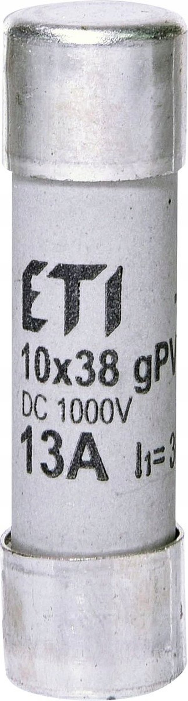 Wkladka bezpiecznikowa cylindryczna PV 10x38mm 13A 1000V DC