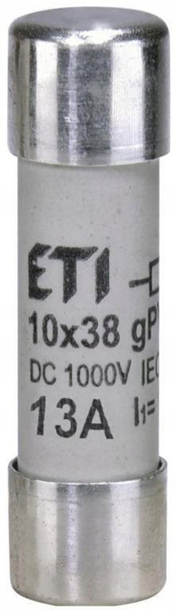 Wkladka bezpiecznikowa cylindryczna PV 10x38mm 13A 1000V DC
