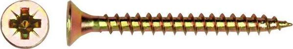 Wkret do drewna ocynk zolty 4.0x20mm