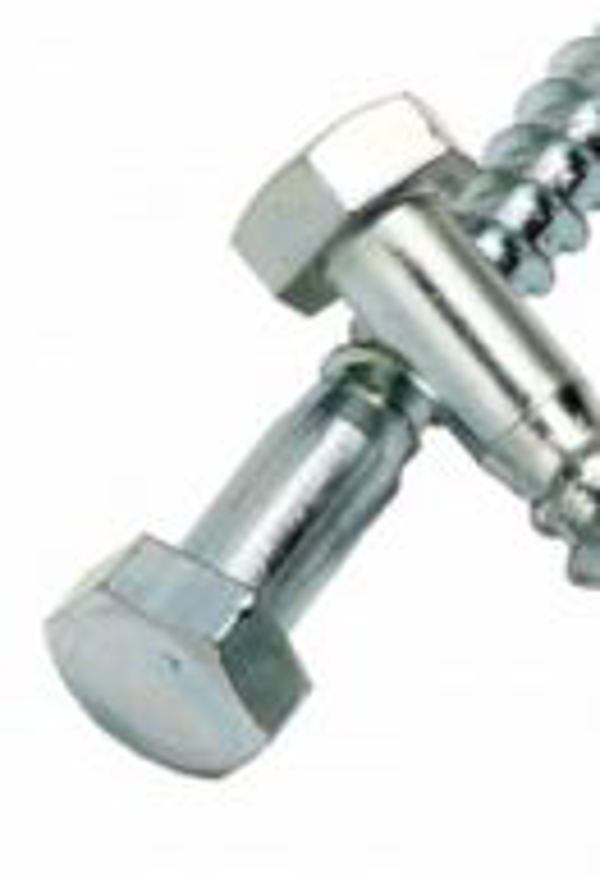 Βίδα ξύλου με εξαγωνική κεφαλή 82501 8x240mm επιψευδαργυρωμένη 1kg