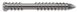 Βίδα για ταράτσα C4 4.5x60mm SPAX-D (1000 τεμ.) + bit T20
