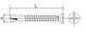 Βίδα αυτοδιάτρητη γαλβανισμένη Torx T30 6,3x60mm 100 τεμ.