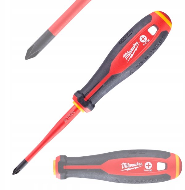 Wkretak izolowany VDE do srub Phillips PH1 x 80mm