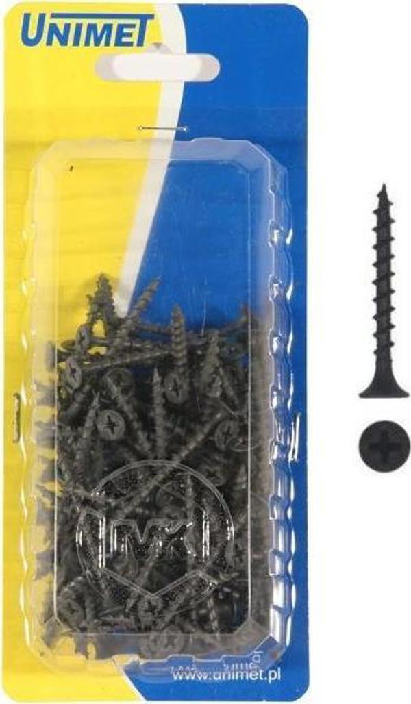 Βίδα γυψοσανίδας για ξύλο φωσφορούχα 3.5x35mm σε συσκευασία 200 τεμαχίων