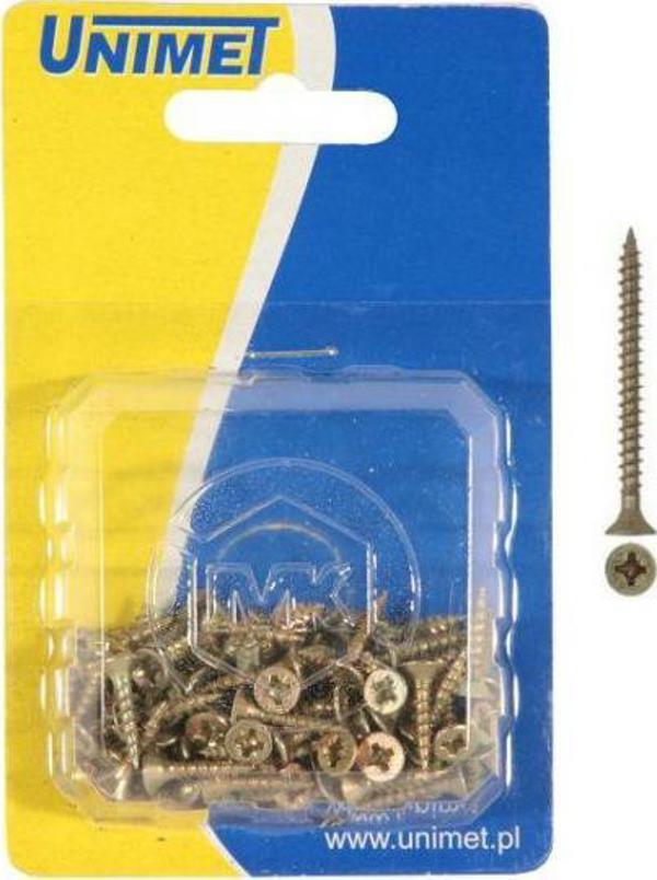 Βίδα Σκληρυμένη Γαλβανισμένη 5.0x25mm (40 Τεμάχια)