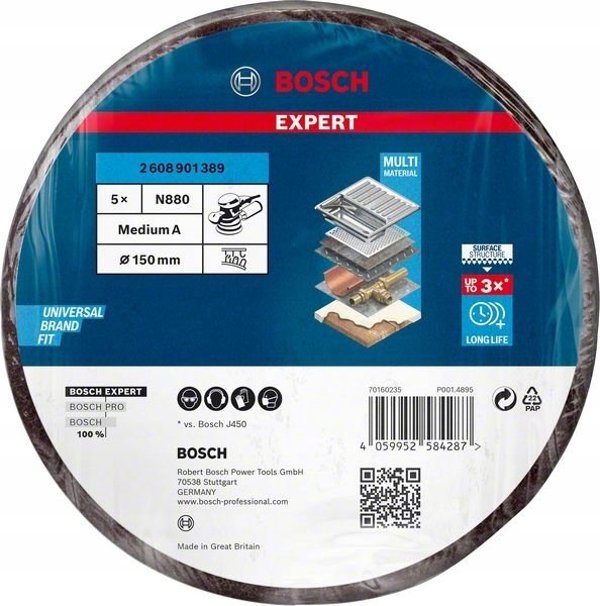 Υφασμάτινο φίλτρο Expert EX N880 150 μέτρων