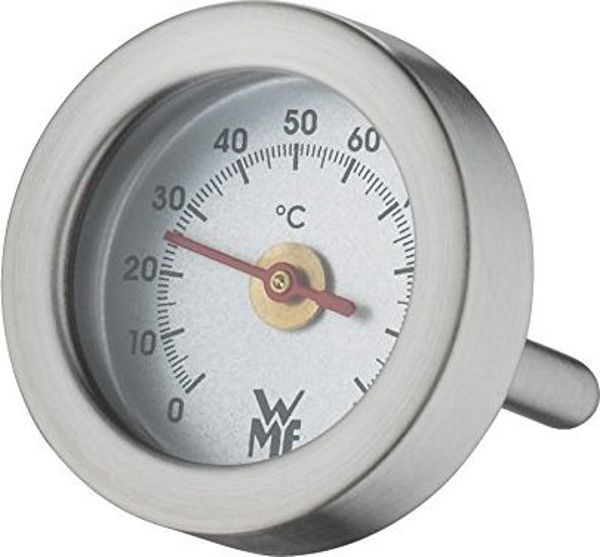 WMF Vitalis Ατμομάγειρας 6.5L, από Ανοξείδωτο Ατσάλι Cromargan, με Γυάλινο Καπάκι, Θερμόμετρο & Δίσκο, Κατάλληλος για Επαγωγή, 41x27x10cm