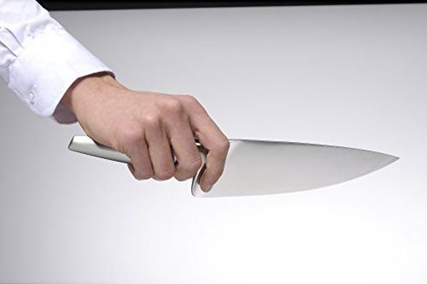 WMF Chef's Edition Μαχαίρι Σεφ 32cm, Σφυρήλατο από Ειδικό Ατσάλι, Λεπίδα 20cm σε Ξύλινη Κασέτα