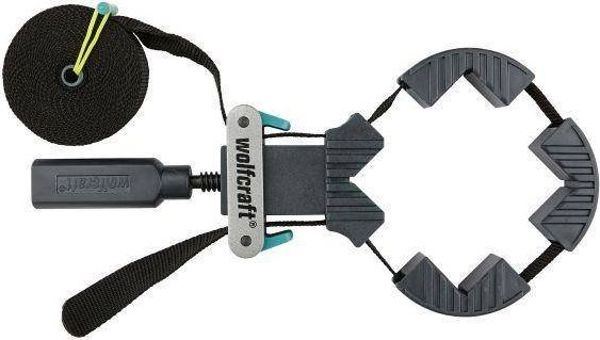 Wolfcraft Ταινιοσφιγκτήρας Πλαισίων 4m WF3416000 με 4 Σιαγόνες Σύσφιξης και Ανθεκτική Νάιλον Ταινία