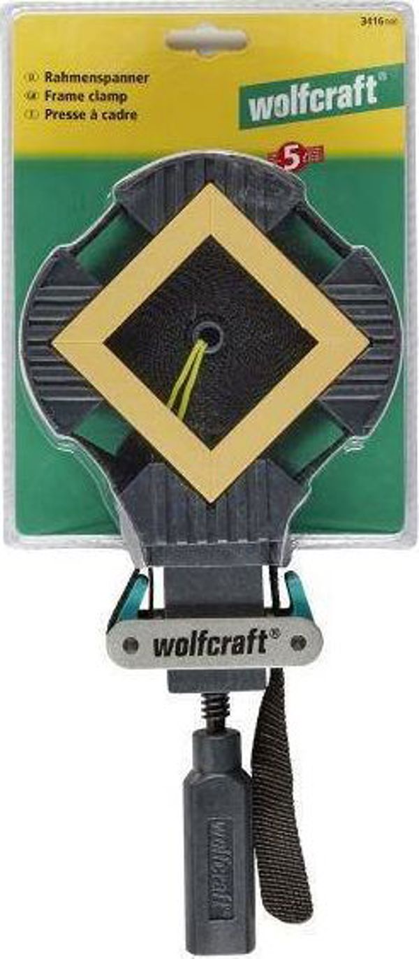 Wolfcraft Ταινιοσφιγκτήρας Πλαισίων 4m WF3416000 με 4 Σιαγόνες Σύσφιξης και Ανθεκτική Νάιλον Ταινία