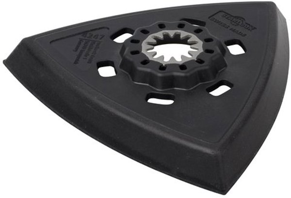Wolfcraft Trojkatny dysk szlifierski z systemem mocowania na rzep SL Wolfcraft wymiar boku 95mm Starlock