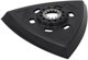Wolfcraft Trojkatny dysk szlifierski z systemem mocowania na rzep SL Wolfcraft wymiar boku 95mm Starlock