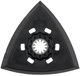 Wolfcraft Trojkatny dysk szlifierski z systemem mocowania na rzep SL Wolfcraft wymiar boku 95mm Starlock