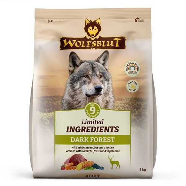 Wolfsblut Wolfsblut Dog Limited Ingredients Dark Forest dziczyzna i bataty 1kg