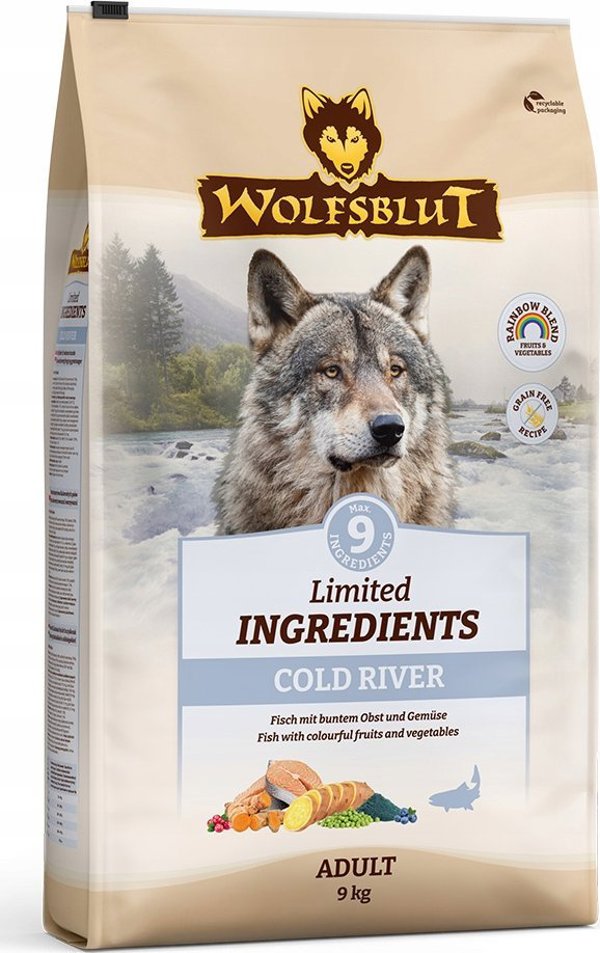 Wolfsblut Dog Limited Ingredients Cold River - trout and sweet potatoes 9kg
