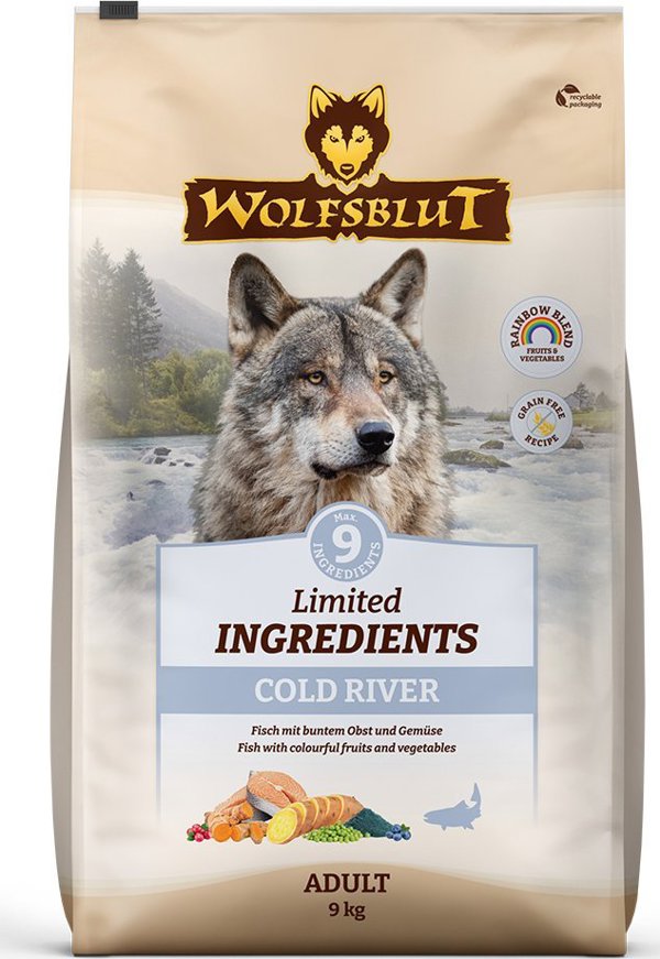 Wolfsblut Dog Limited Ingredients Cold River - trout and sweet potatoes 9kg