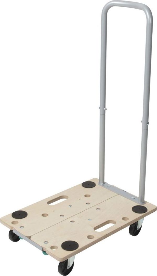 Wolfcraft FT350B Καρότσι Μεταφοράς Επίπλων 5-σε-1 με Λαβή, Ανθεκτική Πλατφόρμα, 5548000