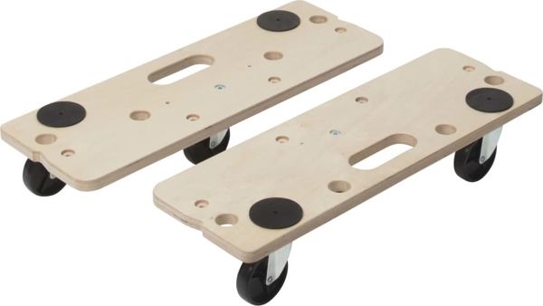 Wolfcraft FT350B Καρότσι Μεταφοράς Επίπλων 5-σε-1 με Λαβή, Ανθεκτική Πλατφόρμα, 5548000