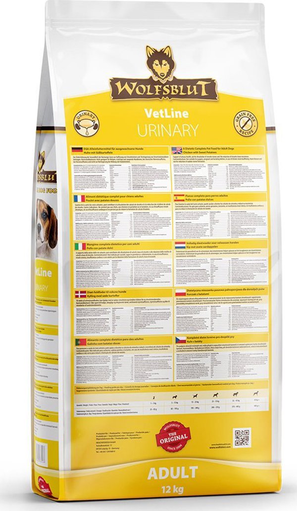 Wolfsblut Wolfsblut Dog VetLine Urinary 12kg