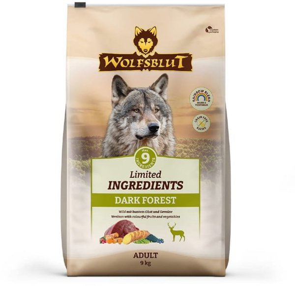 Wolfsblut Dog Limited Ingredients Dark Forest dziczyzna i bataty 9kg