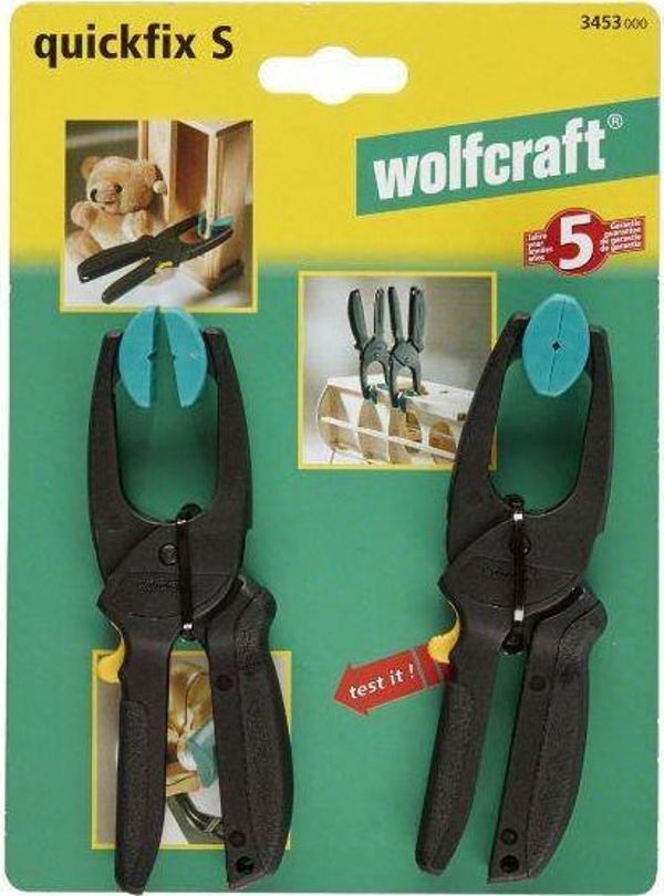 Wolfcraft Mini Σφιγκτήρες Quick-X S 30, 30mm, 2 Τεμάχια (WF3453000)