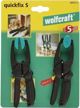 Wolfcraft Mini Σφιγκτήρες Quick-X S 30, 30mm, 2 Τεμάχια (WF3453000)