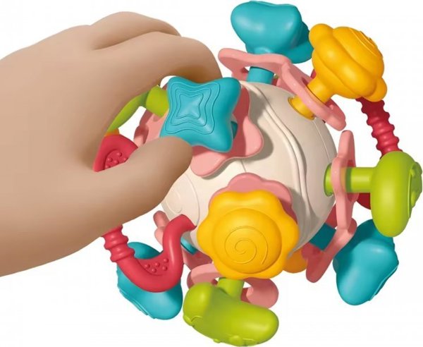 Woopie WOOPIE BABY Soft Rattle 4in1 Teether Sensory Toy για μωρά 0m+ 13974061 5904326949850