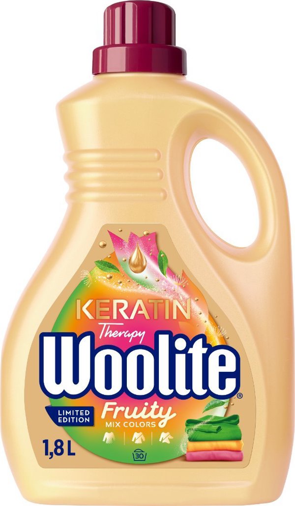 Woolite WOOLITE_Colour Keratin Limited Edition Fruity υγρό πλυσίματος 1,8l 13949793 5908252011919