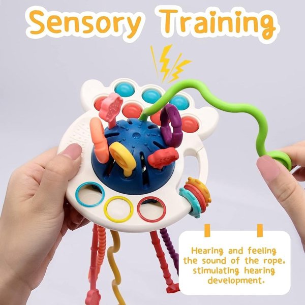 Woopie WOOPIE BABY Αισθητηριακό Παιχνίδι Montessori Πολυλειτουργικό Οδοντοφυΐας 0+
