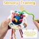 Woopie WOOPIE BABY Αισθητηριακό Παιχνίδι Montessori Πολυλειτουργικό Οδοντοφυΐας 0+