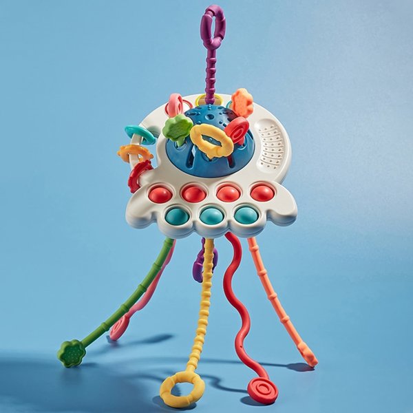 Woopie WOOPIE BABY Αισθητηριακό Παιχνίδι Montessori Πολυλειτουργικό Οδοντοφυΐας 0+