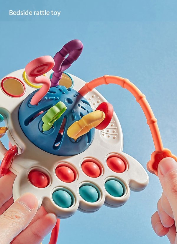 Woopie WOOPIE BABY Αισθητηριακό Παιχνίδι Montessori Πολυλειτουργικό Οδοντοφυΐας 0+