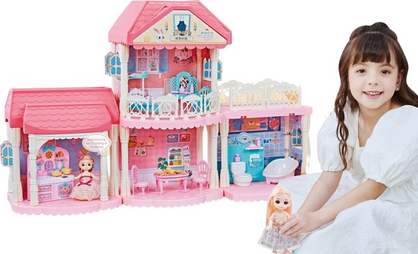 Woopie WOOPIE Dollhouse CASTLE VILLA XXL 13716805 5906280650025