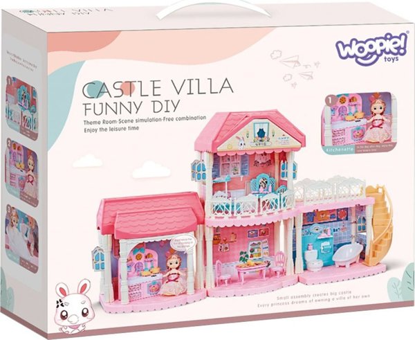 Woopie WOOPIE Dollhouse CASTLE VILLA XXL 13716805 5906280650025