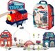 Woopie WOOPIE Electric Train 2in1 Αναδιπλούμενο σε βαλίτσα 87 τμχ. - Μήκος 3,5 μ 13716767 5904326949812