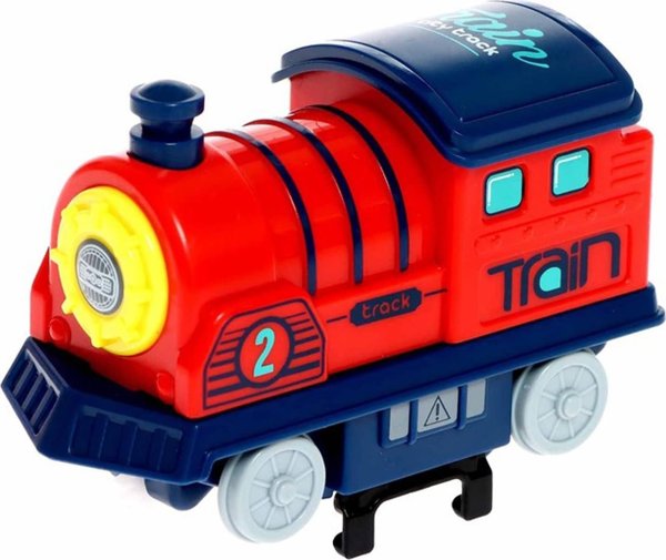 Woopie WOOPIE Electric Train 2in1 Αναδιπλούμενο σε βαλίτσα 87 τμχ. - Μήκος 3,5 μ 13716767 5904326949812