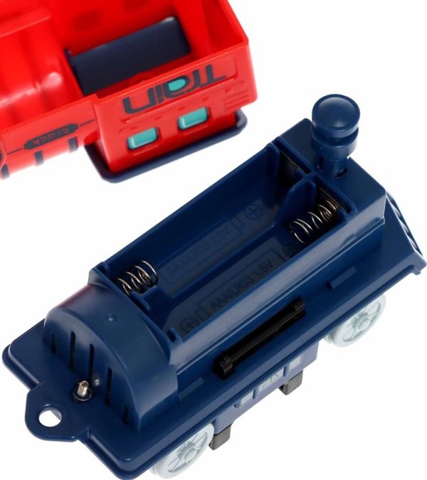 Woopie WOOPIE Electric Train 2in1 Αναδιπλούμενο σε βαλίτσα 87 τμχ. - Μήκος 3,5 μ 13716767 5904326949812