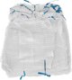 JetWorld Σάκος Με Κορδόνι, Υφαντός Σάκος 50x80cm Για 30kg, Λευκός