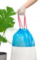 Σακούλες σκουπιδιών ALUFIX με κορδέλα, LDPE, 60 λίτρα, 15 τεμ., μπλε