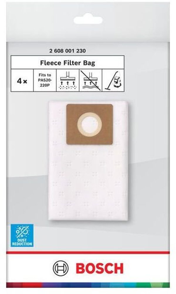 Worek Filtra fleece, 20L, DIY Vac
